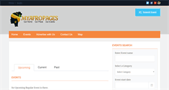 Desktop Screenshot of myafropages.com